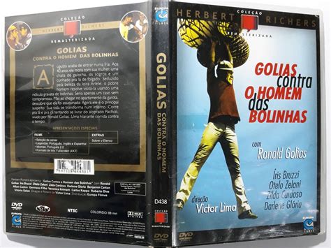 Dvd Golias Contra O Homem Das Bolinhas Ronald Golias Original