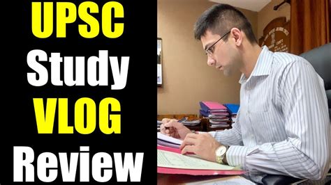 Upsc Study Vlog Review Reality Of Daily Routine Of An Ias Aspirant