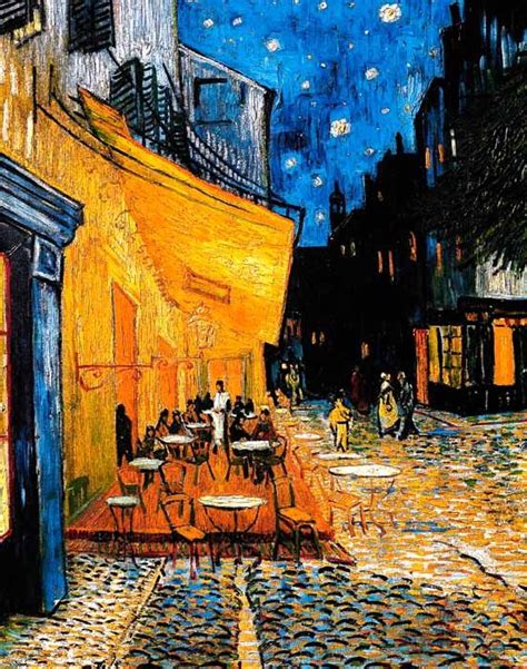 ARLES CAFE CHAISE NUIT Famous Art Paintings Van Gogh Paintings