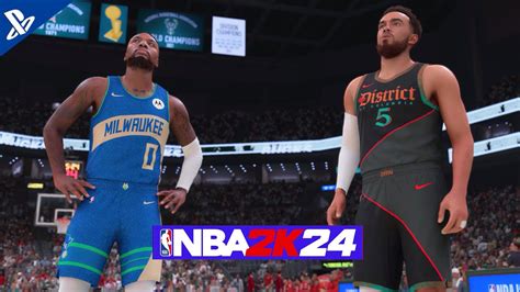 ️nba ️milwaukee Bucks Vs Washington Wizards [ Nba 2k24 Gameplay Ps5 4k Uhd] Nba2k24 Youtube