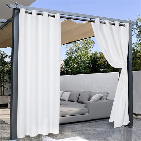 Amazon Bonzer Outdoor Waterproof Curtains For Patio Grommet