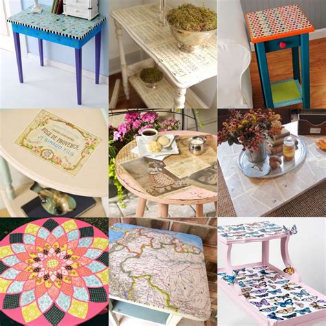 Mod Podge Table Ideas Youll Love Painted Trays Diy Crafts For Home