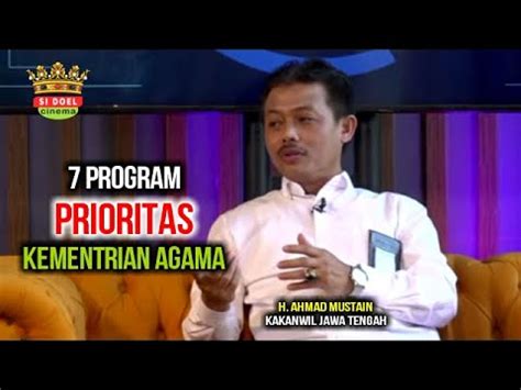 Live Program Prioritas Kementrian Agama H Ahmad Mustain