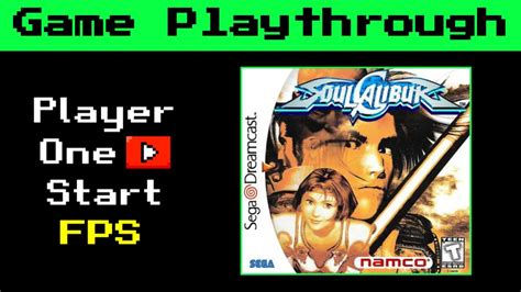 Playthrough Soul Calibur Kilik Dreamcast Youtube