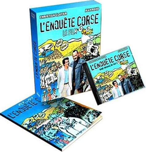 L Enquête corse Édition Collector inclus la BD de Petillon rééditée