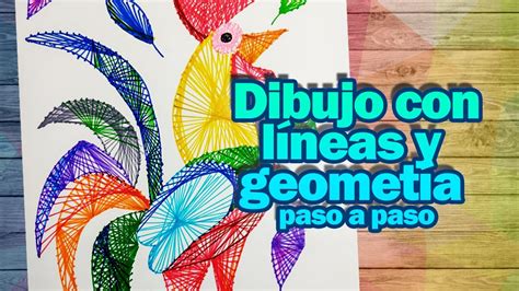 Arte De Geometría De Línea