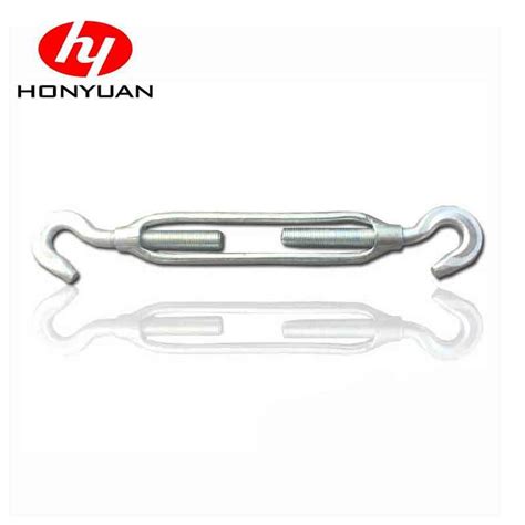 Din Turnbuckles Galvanized Steel Wire Rope Turnbuckle Hook And Eye