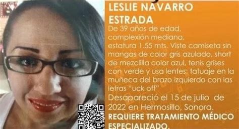 Activan Protocolo Alba Por La Desaparición De Leslie Navarro Michelle