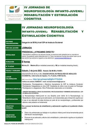 Calam O Iv Jornada Neuropsicolog A Infanto Juvenil V Docx