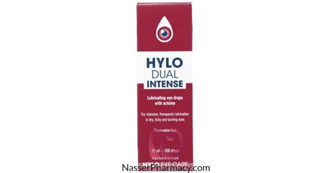 Buy HYLO DUAL INTENSE 10 ML EYE DROPS From Nasser Pharmacy In Bahrain