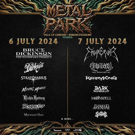 Metal Park 2024 06072024 2 Days Romano Dezzelino Vicenza Italy