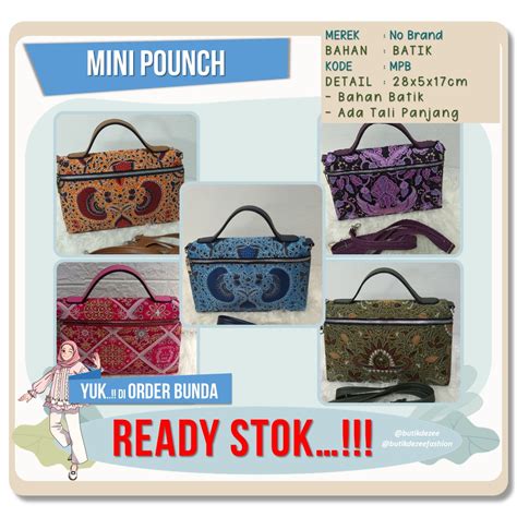 Jual Mini Pounch Full Batik Piayasariniikktpersitbhayangkari