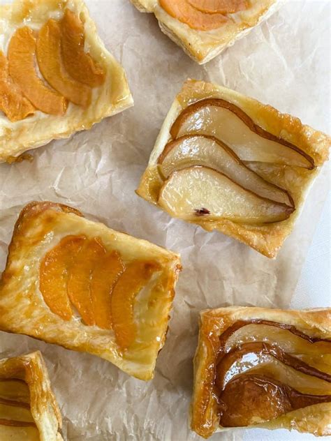 Upside Down Pear Tart Lovely Delites