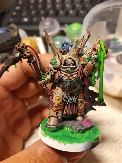 My Sorcerer Lord In Terminator Armor Rdeathguard40k