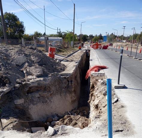 Siguen Avanzando Las Obras Del Nuevo Acueducto Y La Obra De Cloacas Tanti