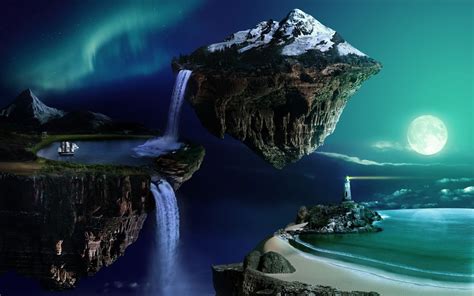 Magical Landscapes Hd Wallpaper With Stunning Manipulation