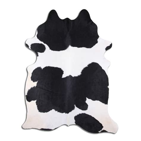 Black And White Natural Cow Hide 230x170cm Brandalley