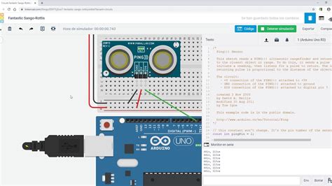 Aprendiendo Arduino Y Tinkercad 14 Medida De Distancias Con Sensor