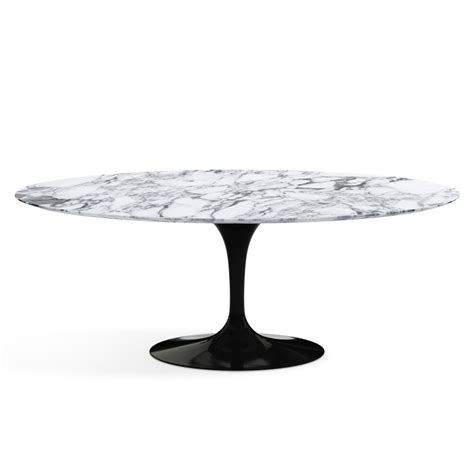 Knoll Oval Table Tulip Eero Saarinen S Collection X Cm Black