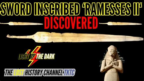 Ramesses Ii Sword Discovered At Ramesses Iii Archaeological Site