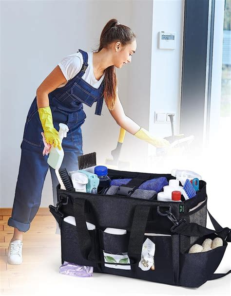 F C Tmp Cleaning Caddy Bags For Housekeepers Cleaning Supplies