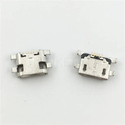 100pcs Micro USB Charger Charging Dock Port Connector For Motorola Moto E6