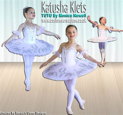 White Classical Ballet Tutu Custom Made By Monica Newell England Uk