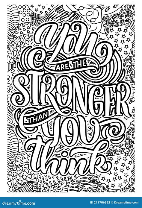 Inspirational Quote Coloring Pages For Adults Motivational Coloring