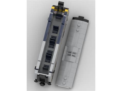 Lego Moc Class 444 Desiro 5 Carriage Emu Train In South Western Railway Livery By Andy Ps Bricks