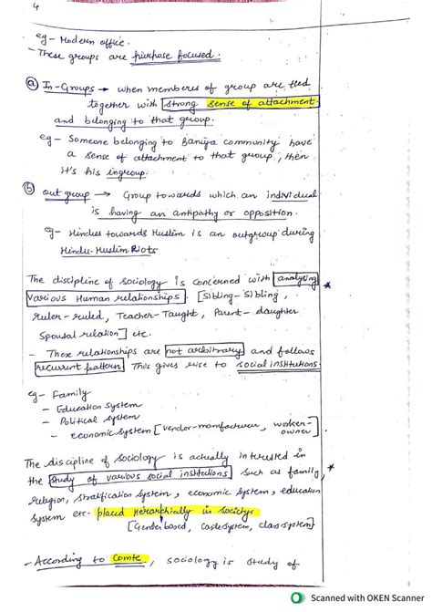 Topper S Notes Sociology Optional By Antriksh Jain Air Cse