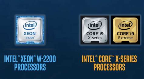 Intel Xeon W And X Series Processors Detailed ETeknix