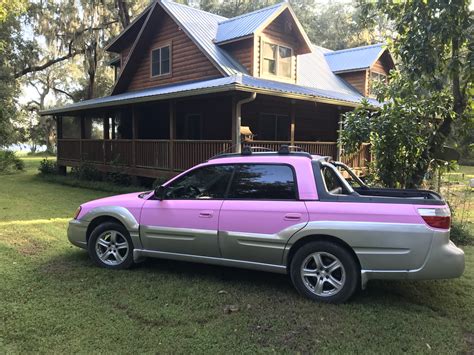 My Pink Subaru Baja Subaru Baja Dream Cars Subaru Cars