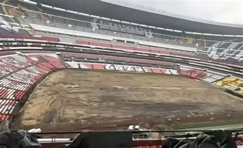 As Se Ve El Estadio Azteca Durante Su Remodelaci N Para El Mundia El