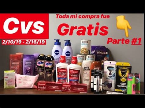 MI COMPRA EN CVS GRATIS GANANCIA DE 7 12 Parte 1 2 10 19 2 16