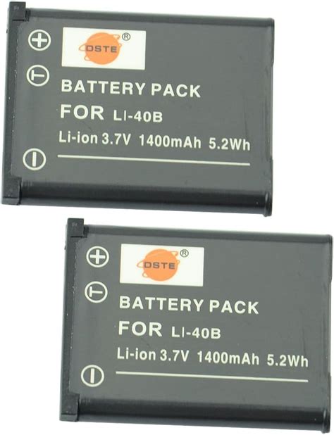 Dste X Li B Rechargebale Li Ion Battery For Olympus Amazon Co Uk