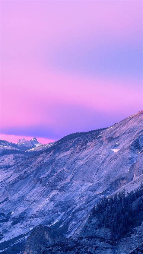 Pink Sky Mountains Wallpapers - Wallpaper Cave