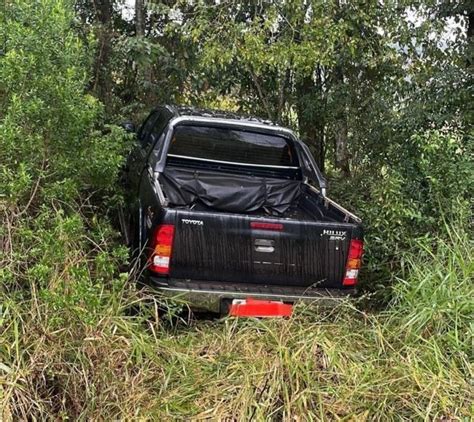 Caco Da Rosa Caminhonete Roubada Em Jabor Recuperada No Interior