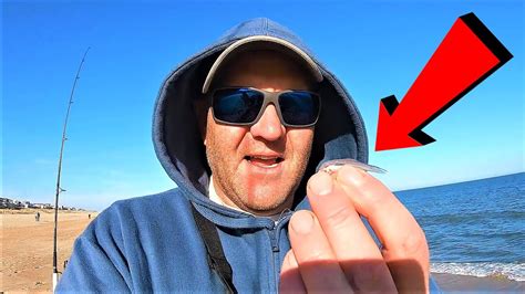 Smallest Fish EVER Caught On Rod Reel While Surf Fishing YouTube