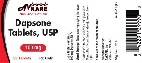 Dapsone Fda Prescribing Information Side Effects And Uses