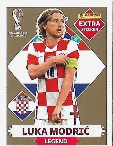 Figurinha Extra Luka Modric Ouro Legend Original Frete Gr Tis