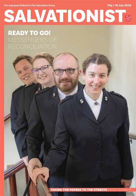 Salvationist 16 July 2022 By The Salvation Army Uk And Ireland Issuu