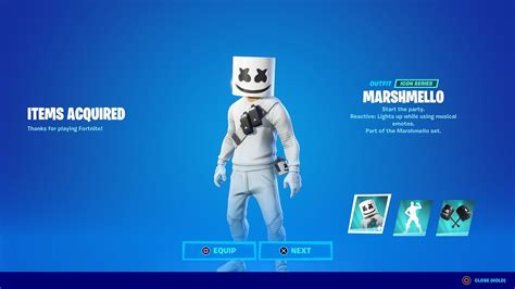 How To Get Marshmello Skin In Fortnite Youtube