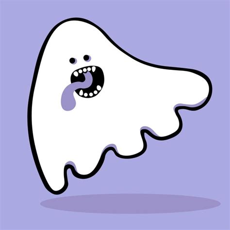 Premium Vector Vector Cute Minimalistic Ghosts Set