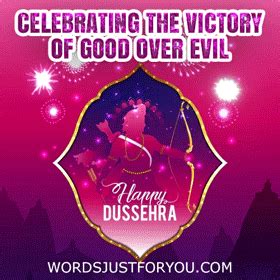 Happy Dussehra Gif - 6621 » WordsJustforYou.com - Original Creative Animated GIFs