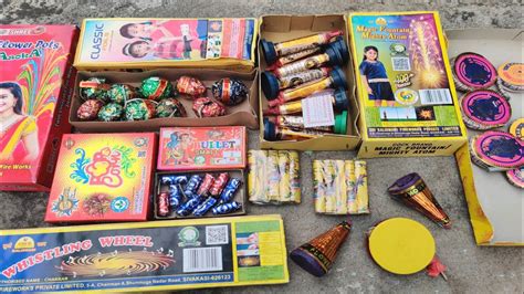 Different Types Of Diwali Pataka Testing Many Types Of Crackers 23