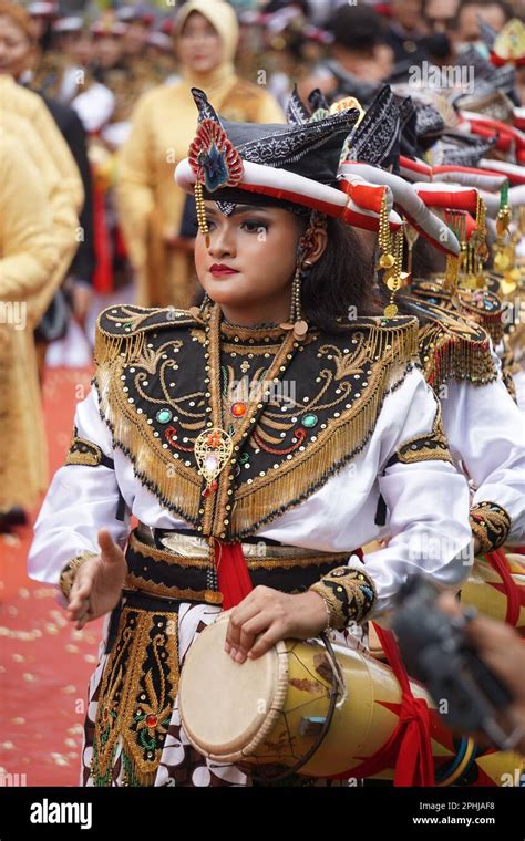 Indonesian Perform Reog Kendang In The Ceremony Of Tulungagung S