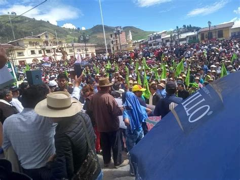 Pobladores de Santiago de Chuco protestan por contaminación minera