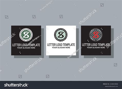 Isc Isb Logo Template Stock Vector Royalty Free 2108019848 Shutterstock