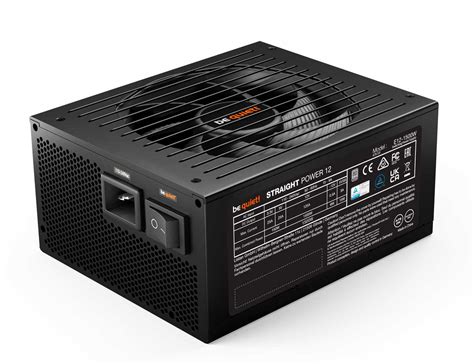 Be Quiet Annonce Sa Gamme D Alimentation ATX 3 0 Straight Power 12