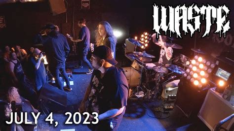 Waste Full Set W Multitrack Audio Live The Foundry Concert Club